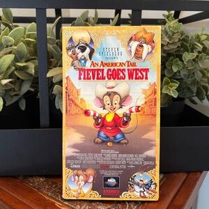 1992 An American Tail: Fievel Goes West VHS